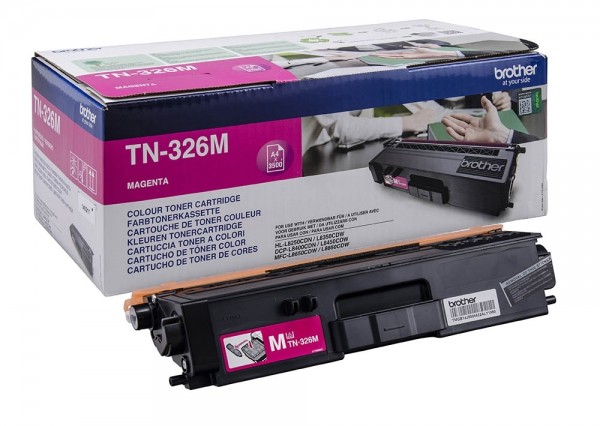 Brother TN-326M Toner Magenta Brother HL-L8250CDN HL-L8350CDW Brother MFC-L8650CDW MFC-L8850CDW