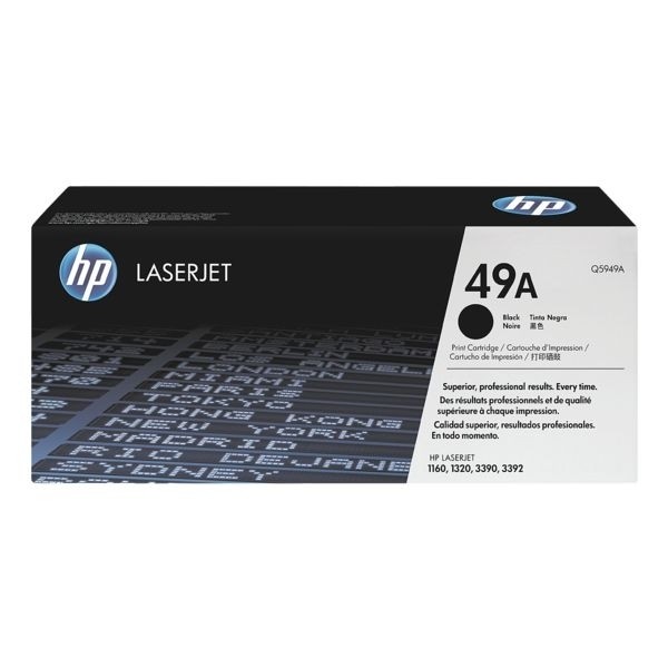 HP 49A Toner Q5949A Black HP LaserJet 1160 1320 HP LJ 3390 HP LJ 3392