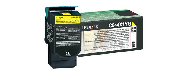 Lexmark C544X1YG Toner Yellow für C544 C546 X544 X546