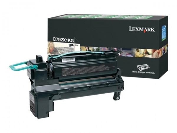 Lexmark C792 Black Rückgabe Tonerkassette C792X1KG