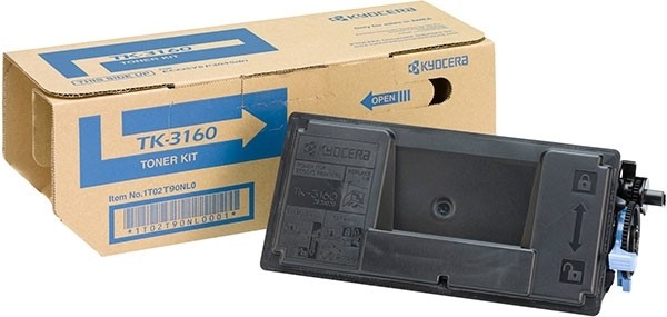 Kyocera TK-3160 Toner-Kit Schwarz für Ecosys P3045 P3050 P3055 P3060 P3145 P3155