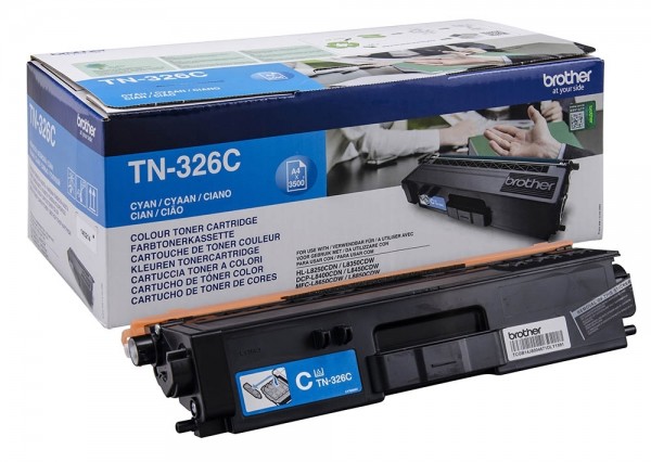 Brother TN-326C Toner Cyan Brother HL-L8250CDN HL-L8350CDW Brother MFC-L8650CDW MFC-L8850CDW