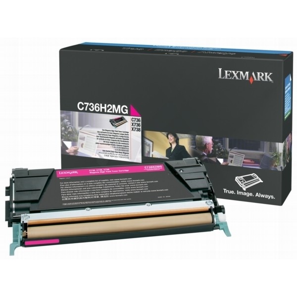 Lexmark C736H2MG Toner Magenta C736 CS736 X736 X738