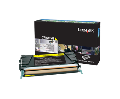 Lexmark C746A1MG Toner Yellow C746dn C746dtn C746n C748de C748dte C748e