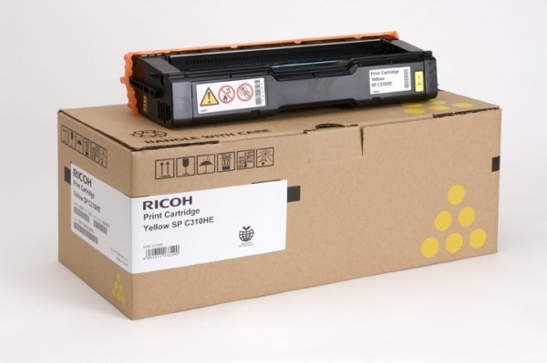 Ricoh 406482 Toner Yellow für Aficio SPC231SF C232DN SPC310 SP C311 SP C311 SP C320dn