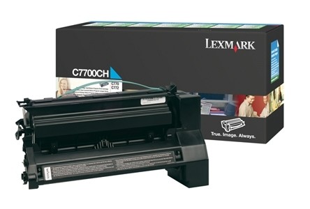 Lexmark C770 C772 X772 Cyan Toner Rückgabe-Tonerkassette