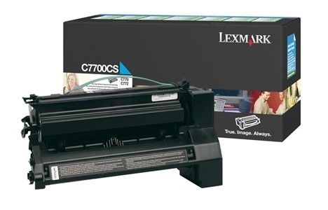 Lexmark C770 C772 X772 Toner Cyan Rückgabe Tonerkassette