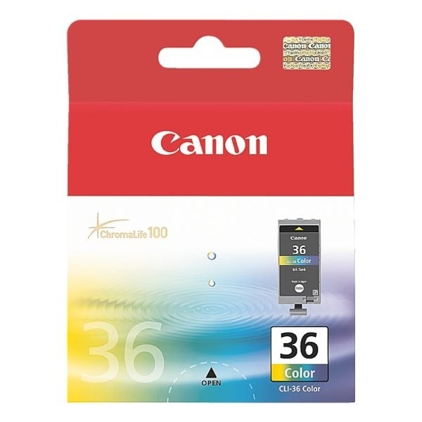 Canon CLI-36 Tinte Color Twin-Pack Pixma IP100 iP110 Pixma Mini 260 Pixma Mini 320 1511B018