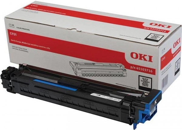 OKI 45103716 Bildtrommeleinheit Black OKI C911dn OKI C931DN Drum Unit