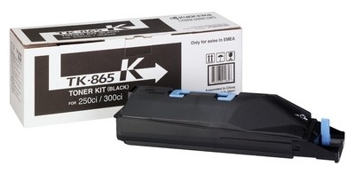 Kyocera TK-865K Toner Schwarz für TASKalfa 250ci 300ci 1T02JZ0EU0