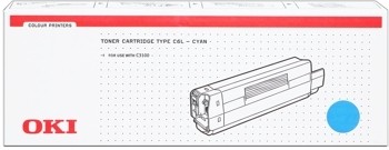 OKI Original Toner Cyan für C3100 C3100N 42804515