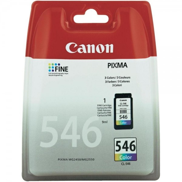 Canon CL-546 Color iP2850 MG2450 MG2550 MG2550S MG2555 MG2555S MG2950 MG2950S 8289B001