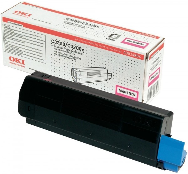 OKI Original Toner Magenta C3200 C3200n Hersteller: 42804538