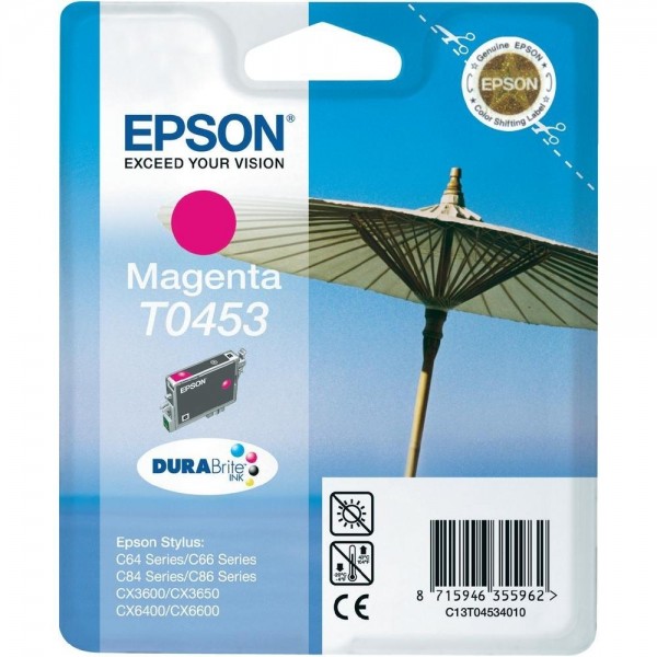 Epson Tintenpatrone T0453 Magenta für Stylus C64 Series C66 Series