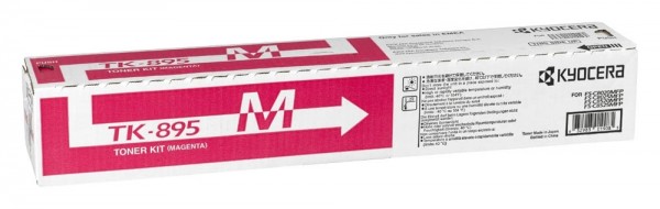 Kyocera TK-895M Toner Magenta für Kyocera FS-C8020MFP Kyocera FS-C8025 Kyocera FS-C8520 FS-C8525MFP