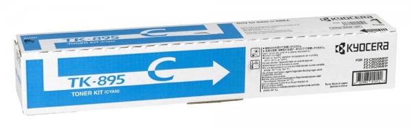 Kyocera TK-895C Toner Cyan für Kyocera FS-C8020MFP Kyocera FS-C8025 Kyocera FS-C8520 FS-C8525MFP