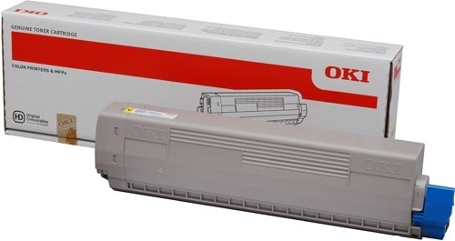 OKI Toner Gelb OKI C831DN C841DN 44844505 Hohe Kapazität