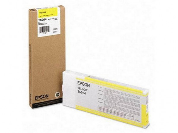 Epson T6064 Tintenpatrone Yellow für Stylus Pro 4800 4880 C13T606400