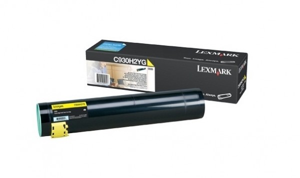 Lexmark C930H2YG Toner Yellow Lexmark C935 ** so lange der Vorrat reicht **