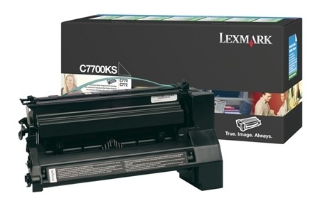 Lexmark C770 C772 X772E Toner Black Rückgabe Tonerkassette