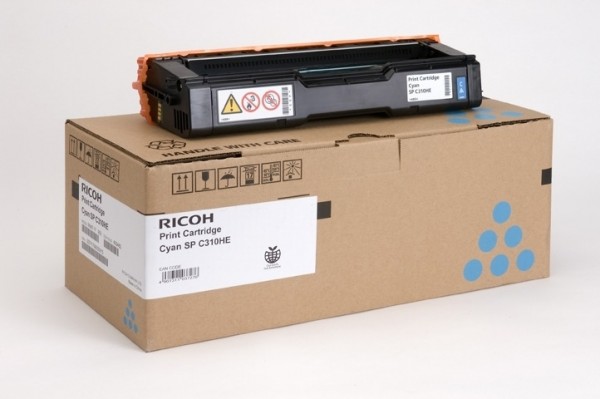 Ricoh 406480 Toner Cyan Aficio SP C231SF C232DN SP C310 SP C311 SP C320dn